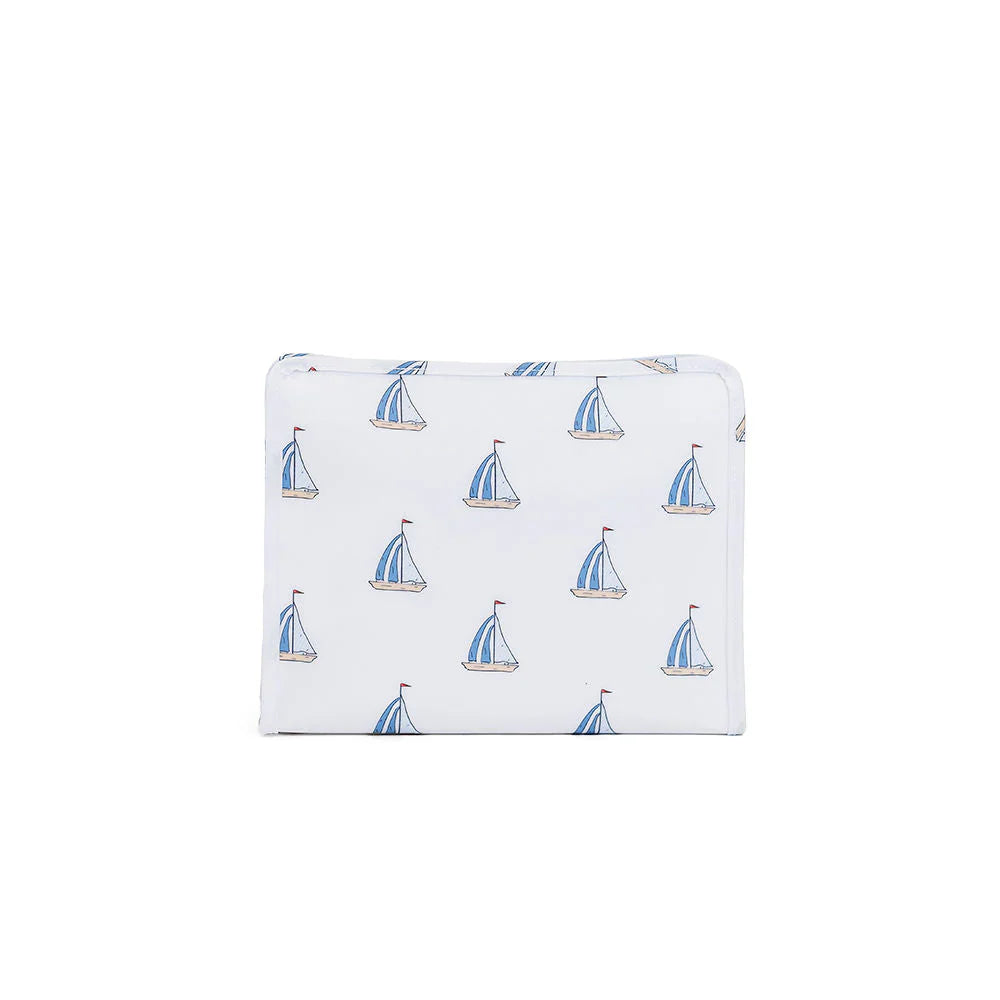 Medium Roadie Zip Pouch | Sail Away