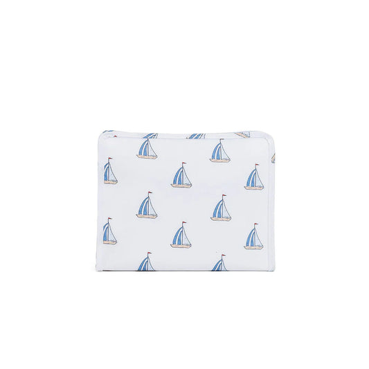 Medium Roadie Zip Pouch | Sail Away