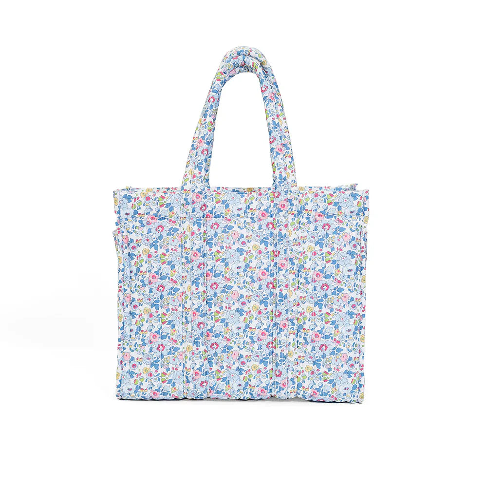 Quilted Go Go Tote | Bridgehampton Floral