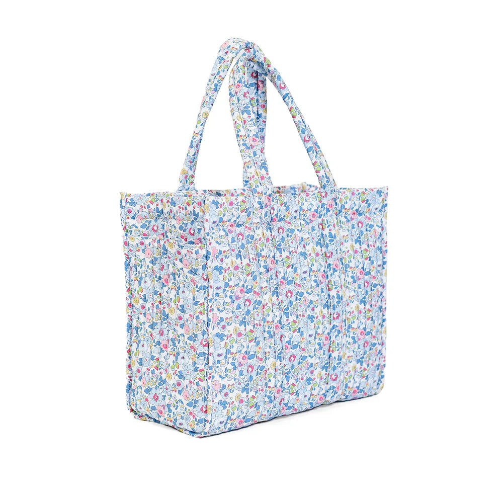 Quilted Go Go Tote | Bridgehampton Floral