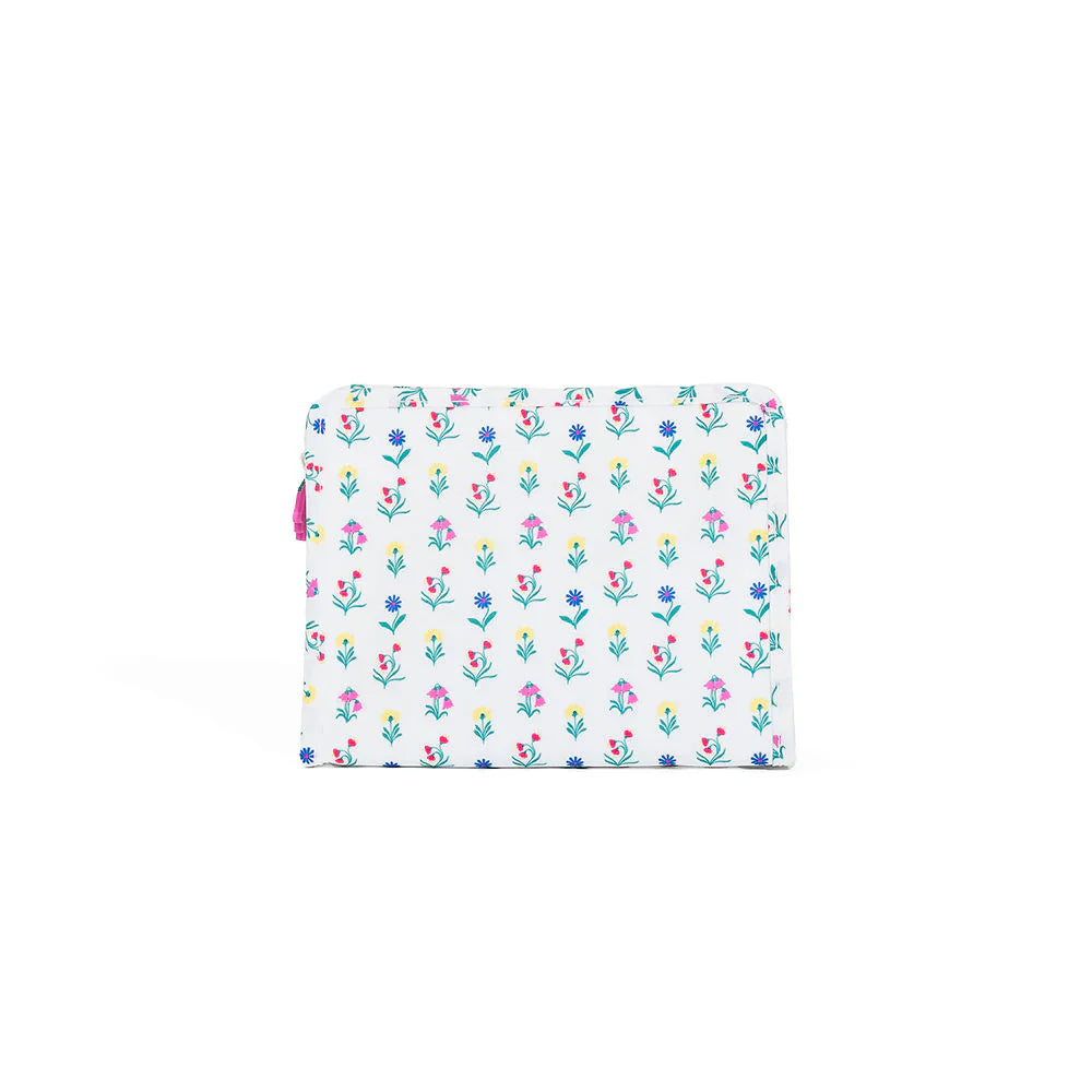 Medium Roadie Zip Pouch | Wild Flower