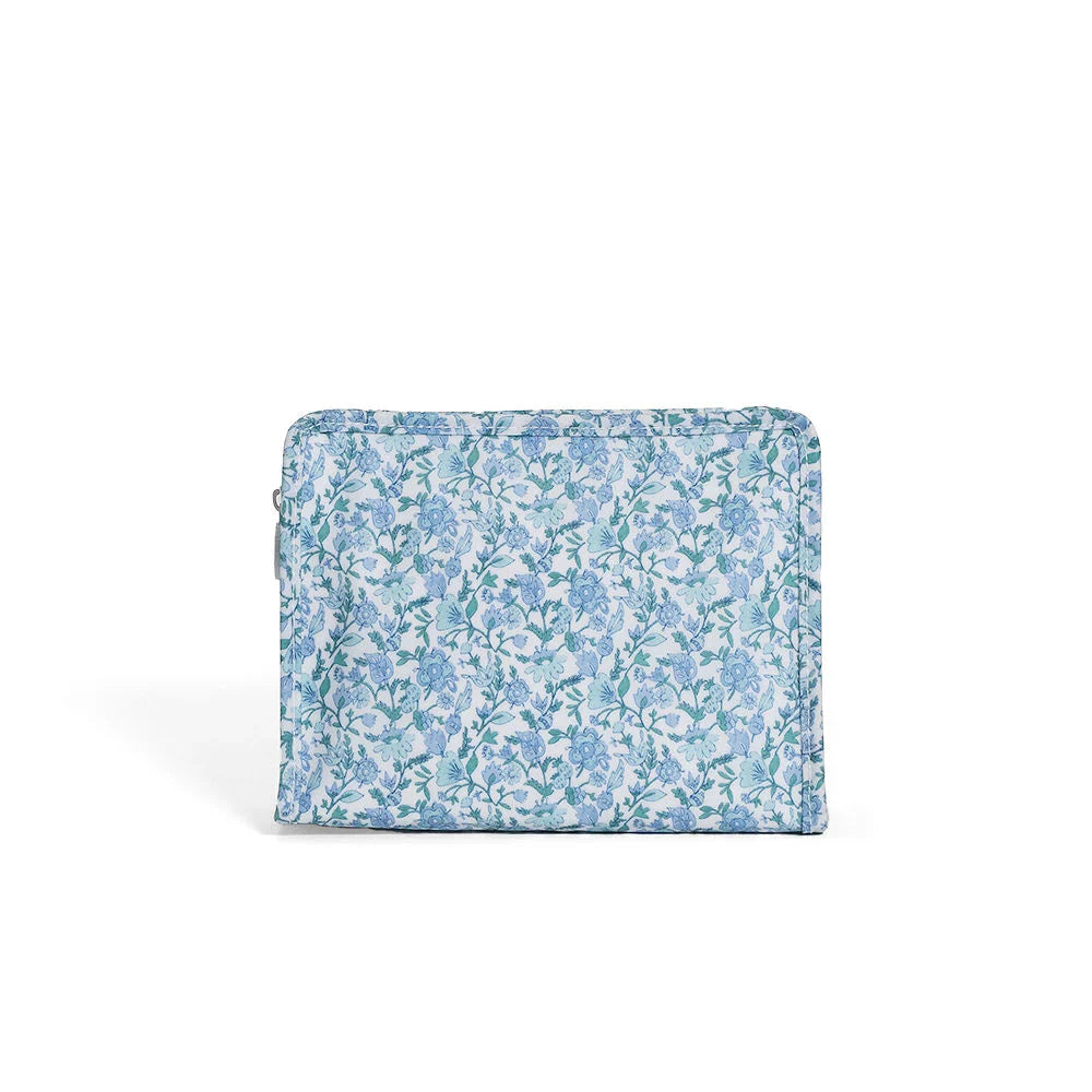 Medium Roadie Zip Pouch | Hamptons Floral