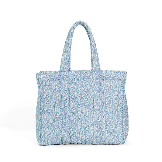 Quilted Go Go Tote | Hamptons Floral