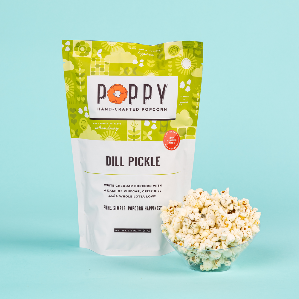 Dill Pickle Poppy Popcorn