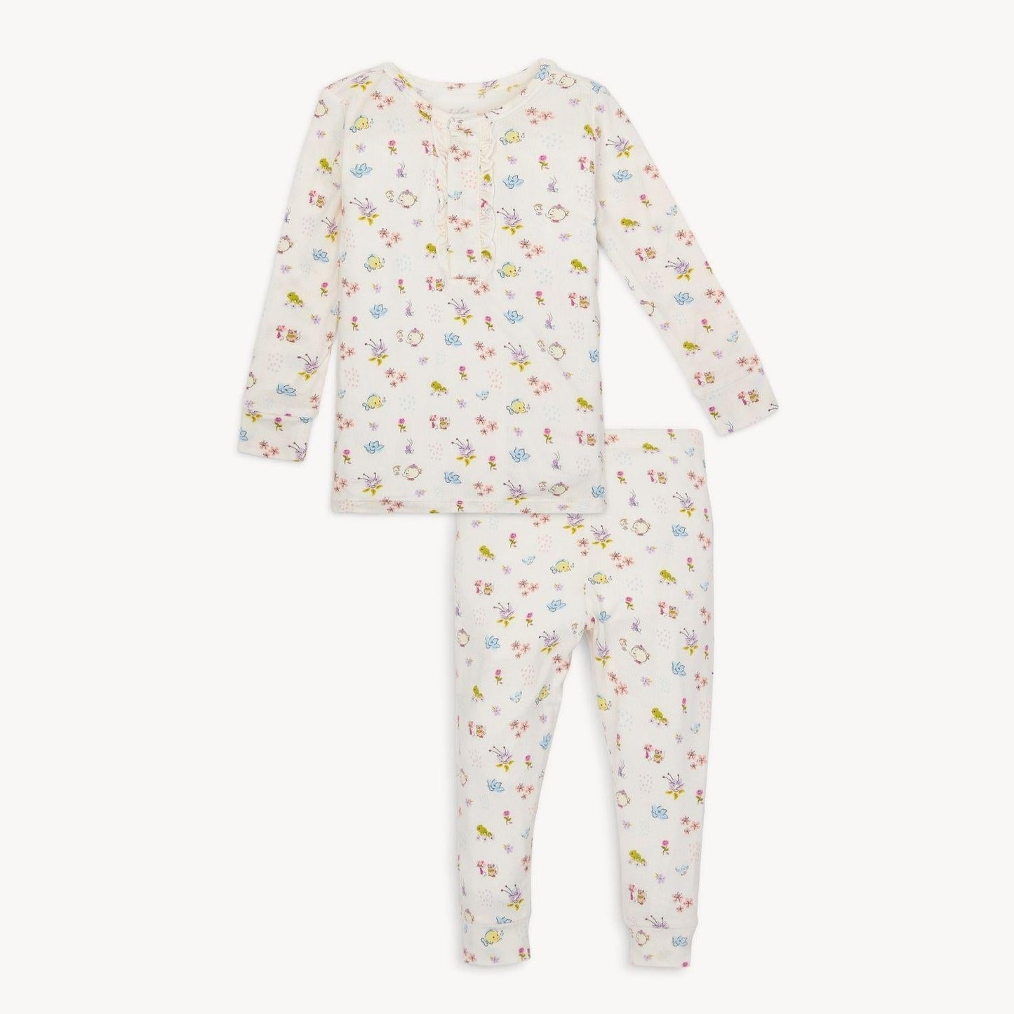 Long Sleeve Pajama Set | Disney | Princess Friends