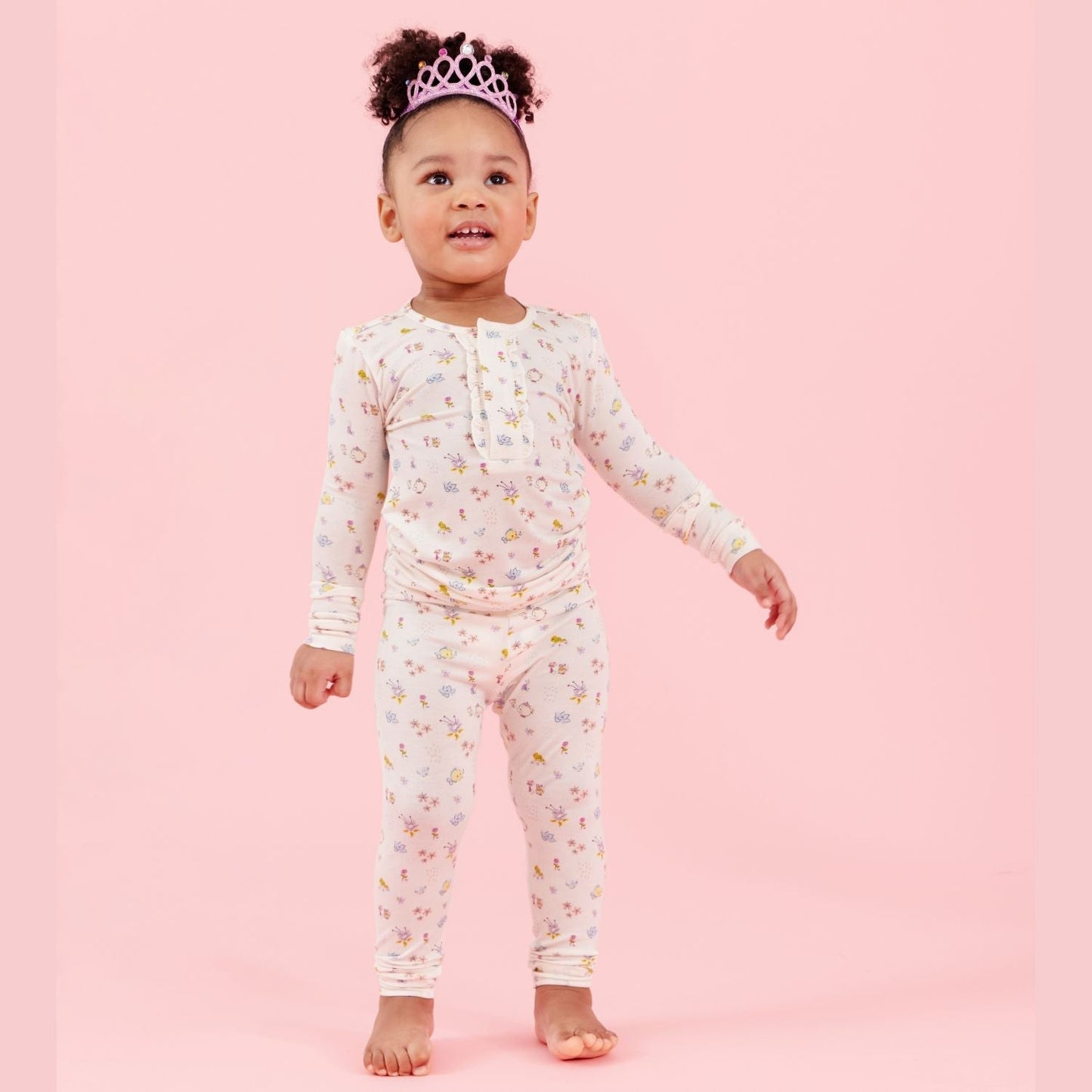 Long Sleeve Pajama Set | Disney | Princess Friends