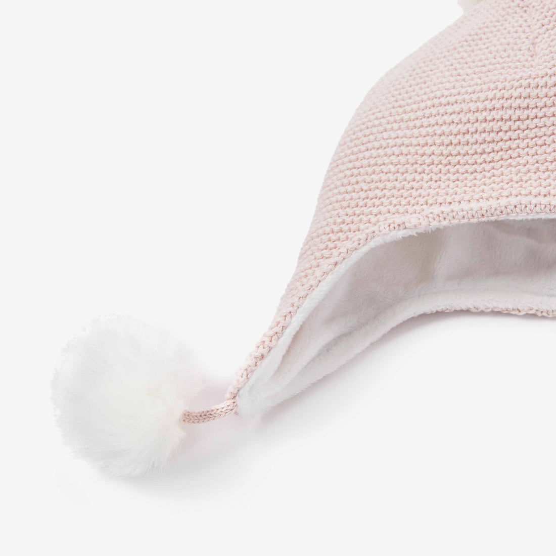 Pink Aviator Pom Hat | 3-9M