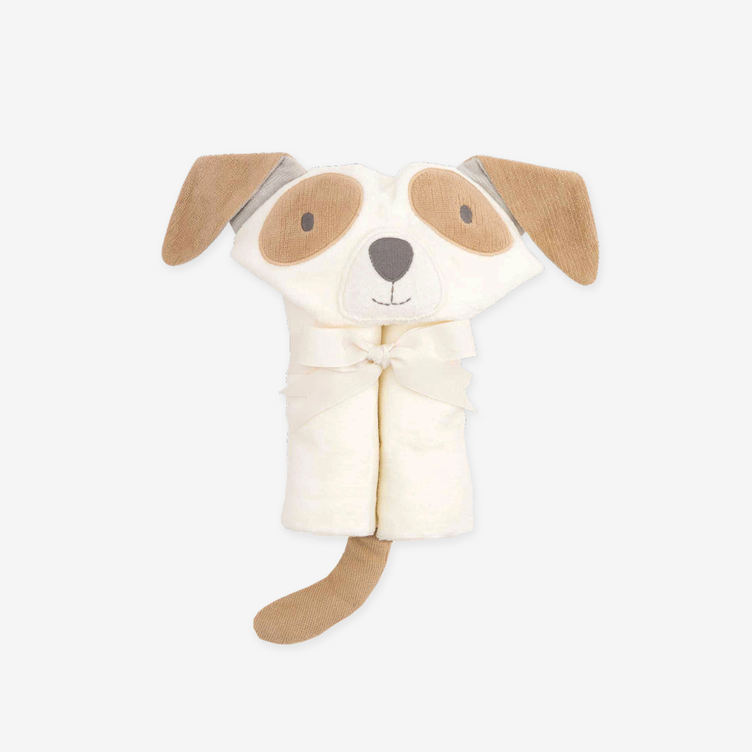 Tan Puppy Bath Wrap