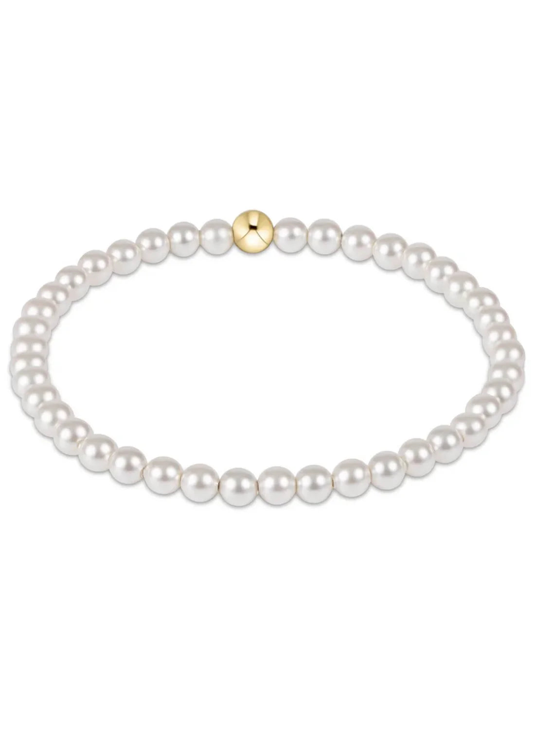Extends | Classic Pearl 4mm Bead Bracelet