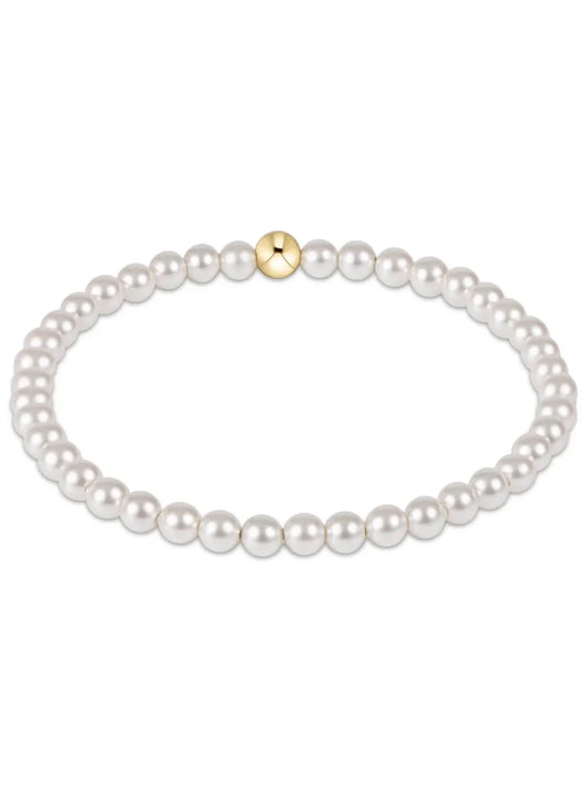 Extends | Classic Pearl 4mm Bead Bracelet