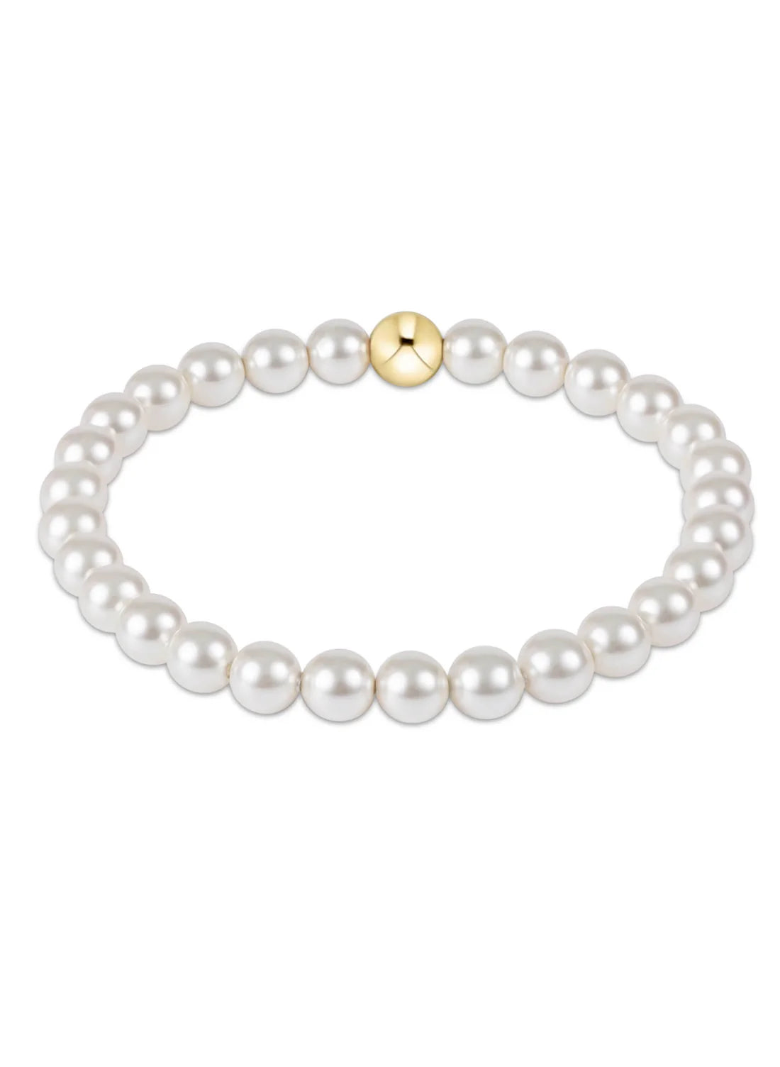Extends | Classic Pearl 6mm Bead Bracelet