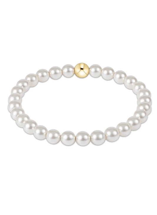 Extends | Classic Pearl 6mm Bead Bracelet