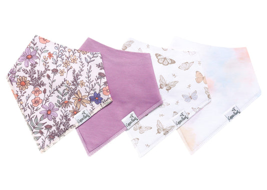 Baby Bandana Bib Set | Flora