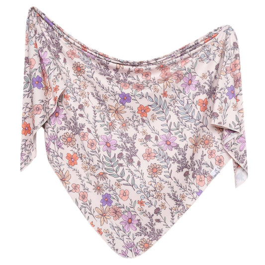Knit Swaddle Blanket | Flora