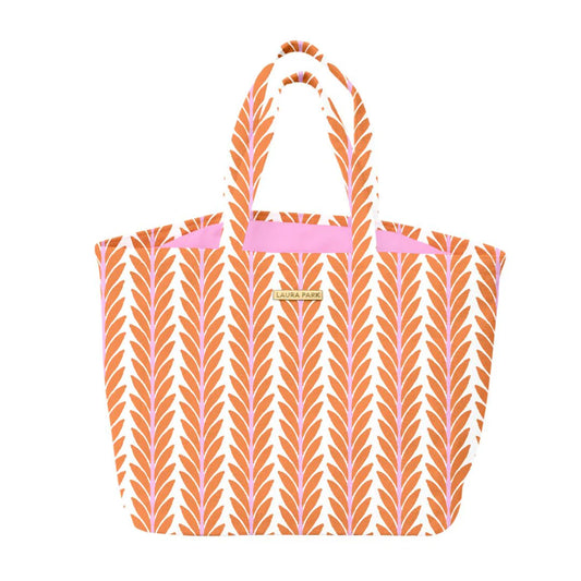 Terry Beach Tote | Frond Orange