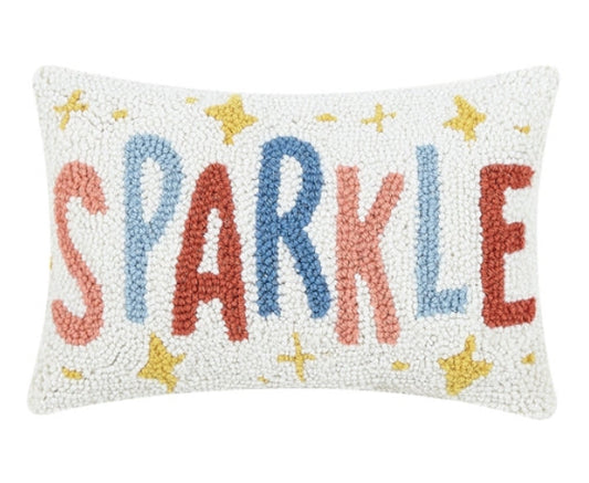 Sparkle Hook Pillow
