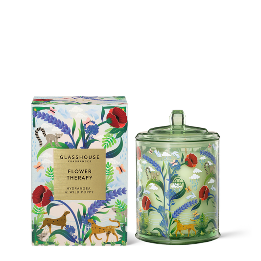 13.4 oz Candle | Flower Therapy