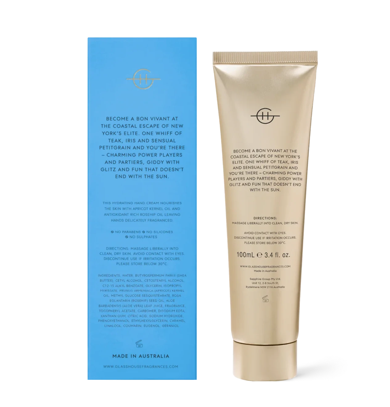 3.3 oz Hand Cream | The Hamptons