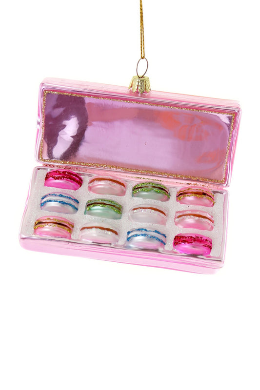 Ornament | Box of Macarons | Pink