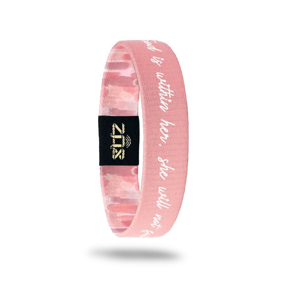 ZOX Interactive Bracelet | God is Within Her, She Will Not Fail