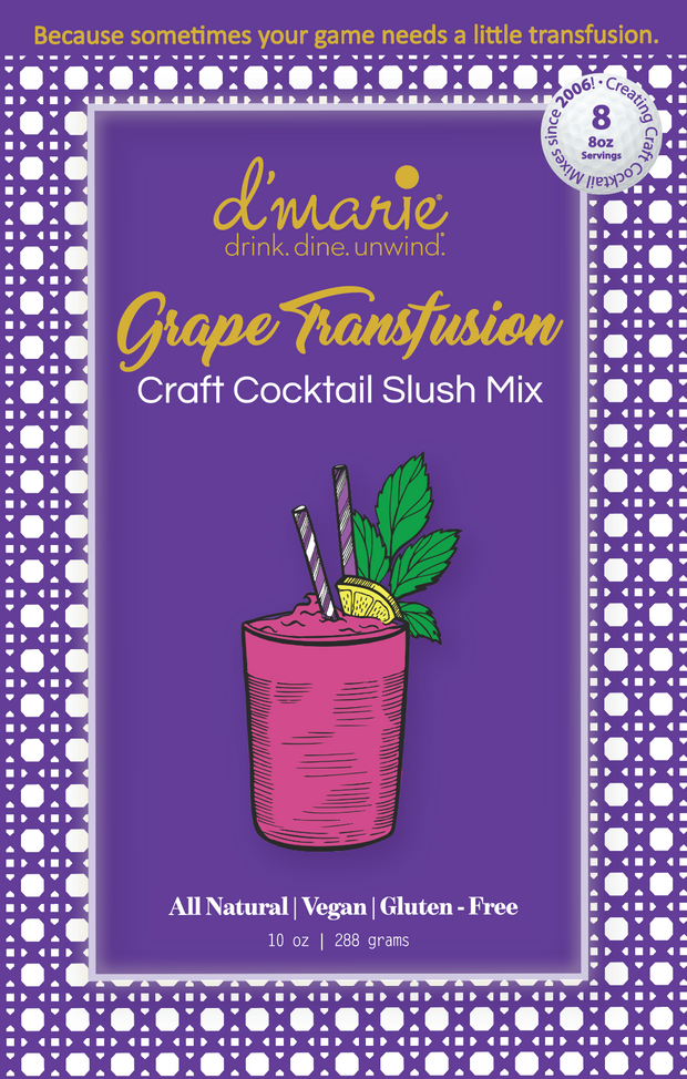 Cocktail Slush Mix | Grape Transfusion