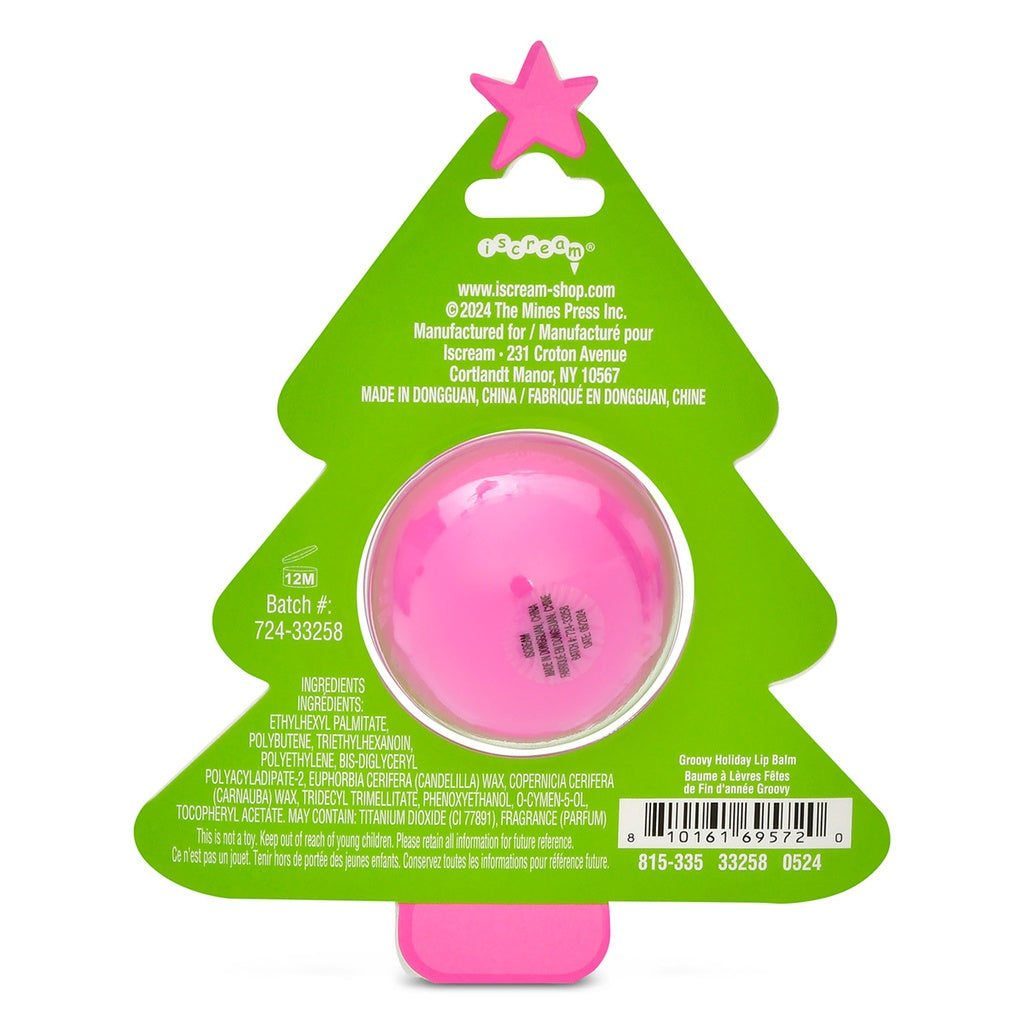 Holiday Christmas Tree Lip Balm