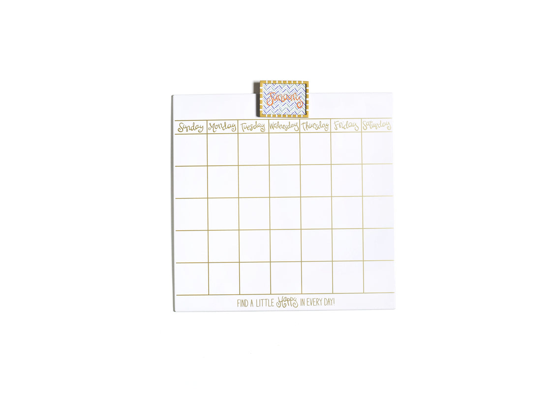 HEV Magnetic Dry Erase Wall Calendar - 18 In