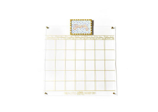 HEV Big Acrylic Wall Calendar | 24in.