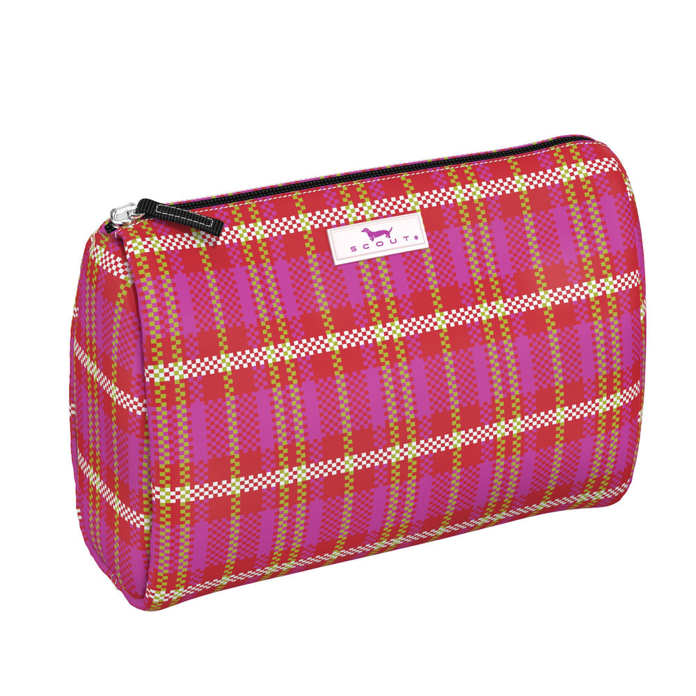 Packin’ Heat | Medium Toiletry Bag | Sweet Tartan