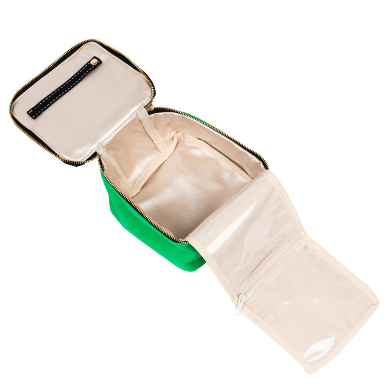 Hidden Gem Jewelry Case | Green Velvet