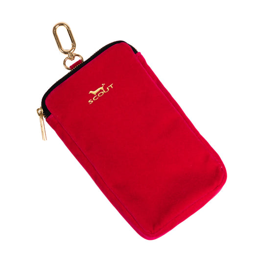 Call Me Maybe Phone Pouch | Pink Velvet