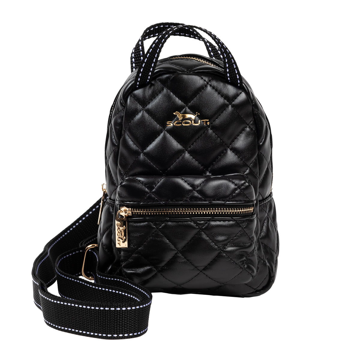 Globetrotter Backpack | Black Quilted