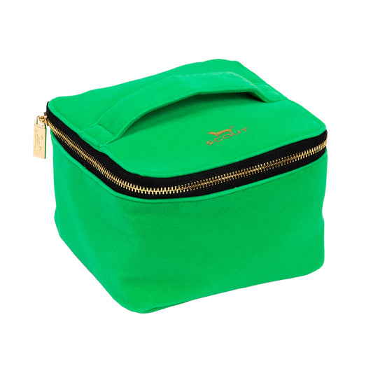 Hidden Gem Jewelry Case | Green Velvet