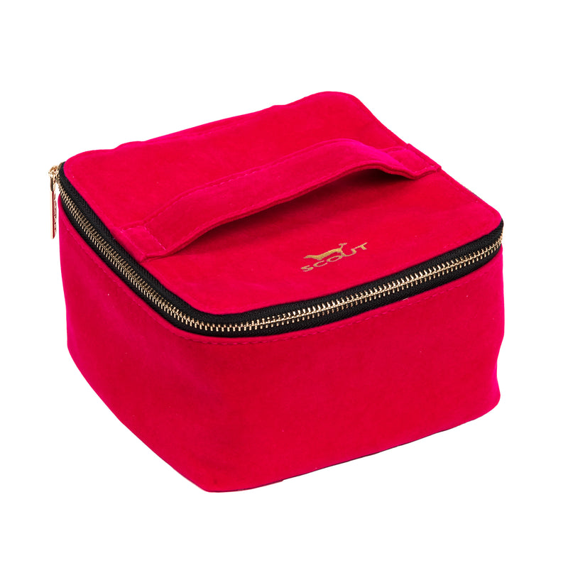 Hidden Gem Jewelry Case | Pink Velvet
