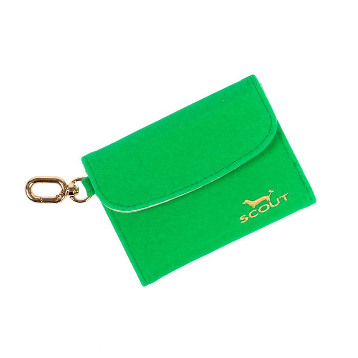 Street Cred Card Holder | Green Velvet