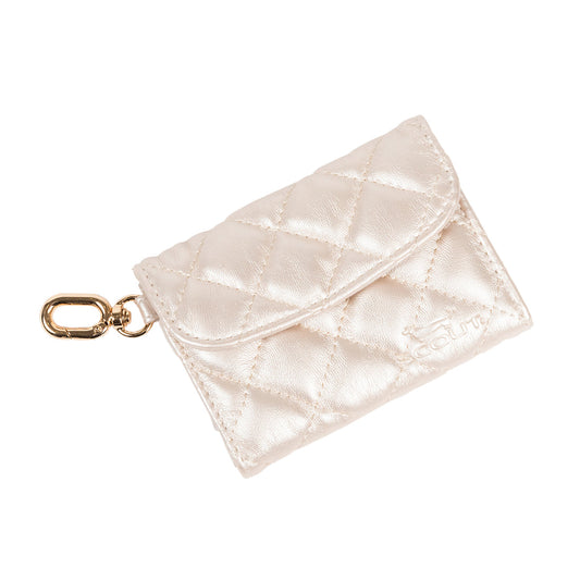 Street Cred Card Holder | Champagne Quilted