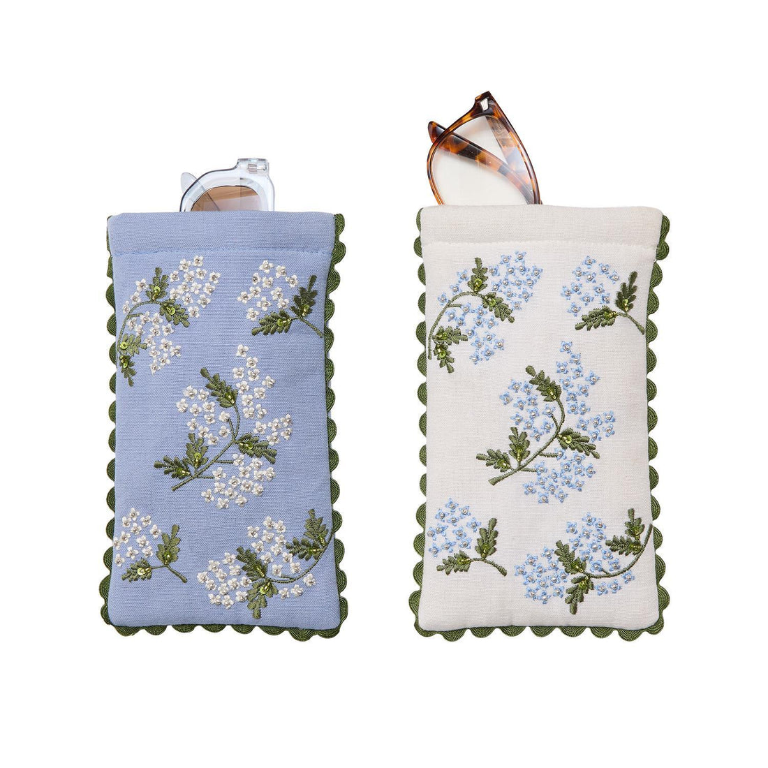 Hydrangea Sunglass Holder | Assorted Colors