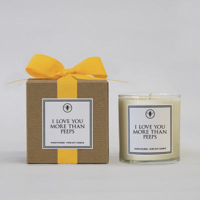 I Love You More Than Peeps Candle