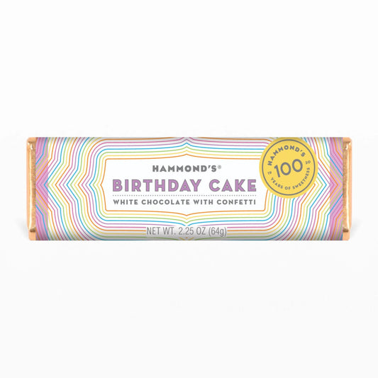 CandyBar | Birthday Cake | White Chocolate