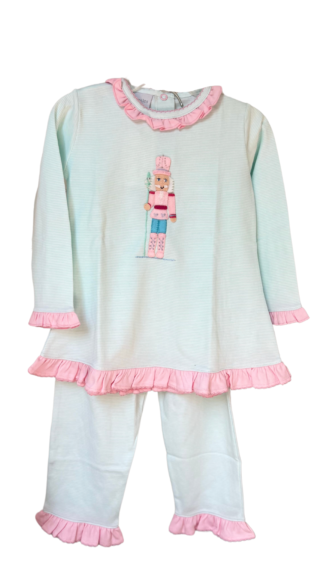 Pastel Nutcracker Set with Ruffle Trim