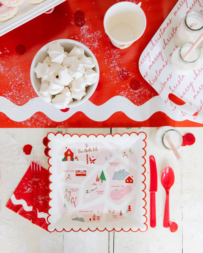 Paper Table Runner | Believe Holiday Ric Rac