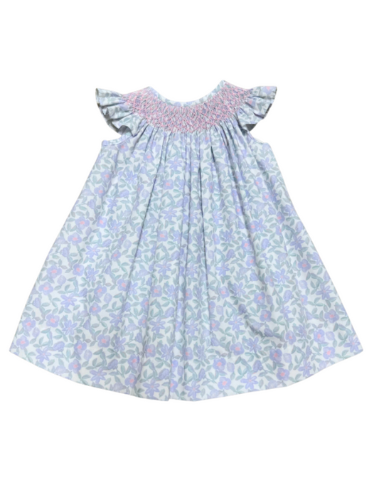 Angel Wing Smock Dress | Floral Bishop