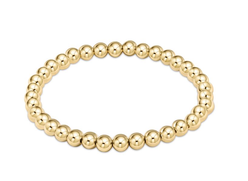 Classic Gold 5mm Bead Bracelet