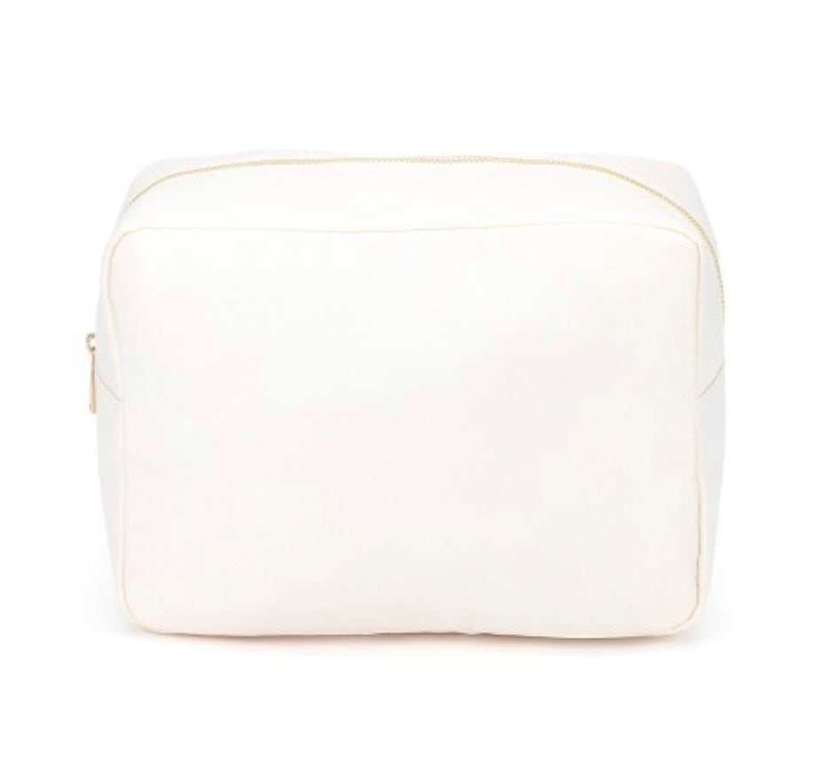 Medium Cosmetic Bag - Creme