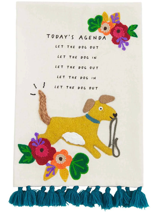 Today's Pet Embroidered Towel