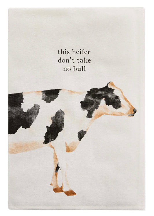 Cow Farm Towel (Heifer No Bull)