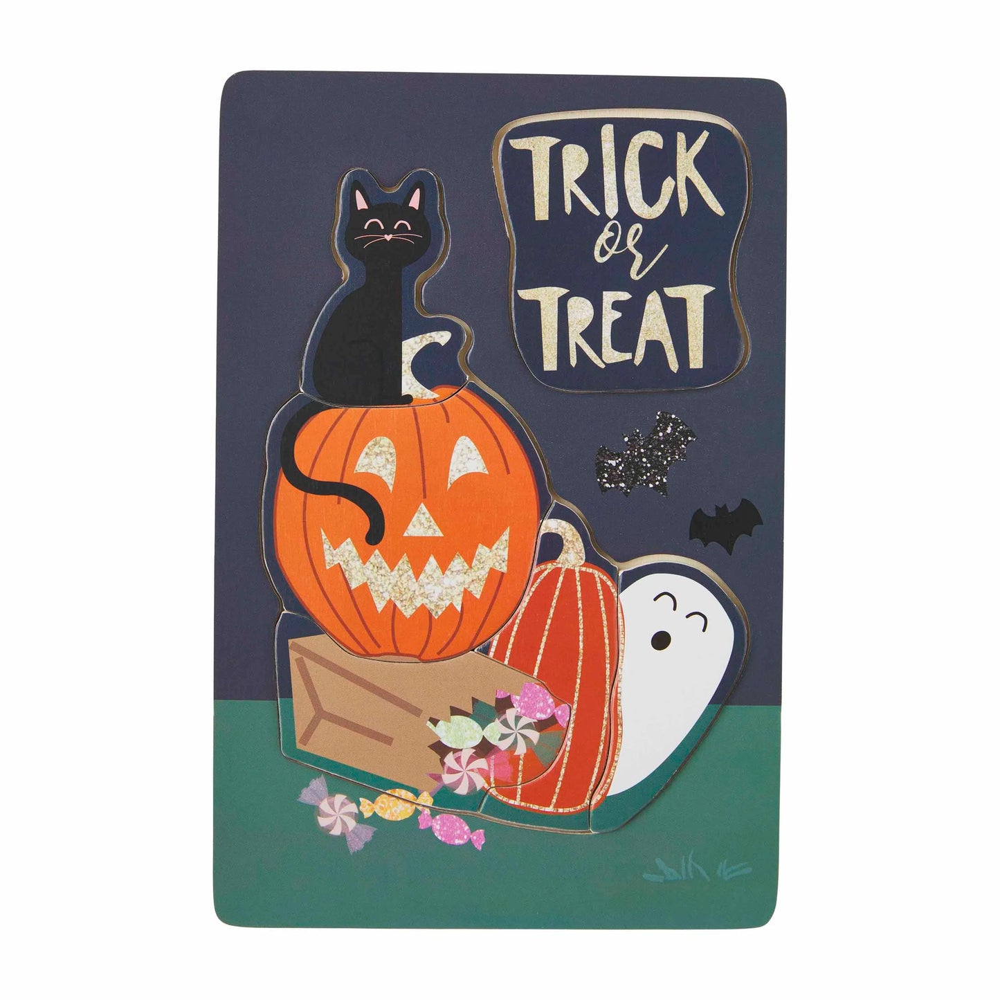 Trick Or Treat Wood Puzzle