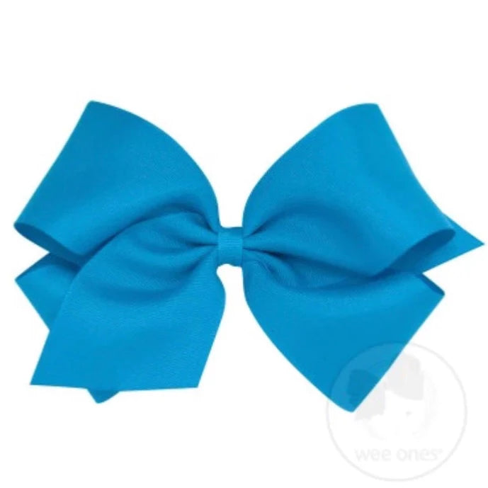 Classic (Retiring) | Island Blue Grosgrain Bow