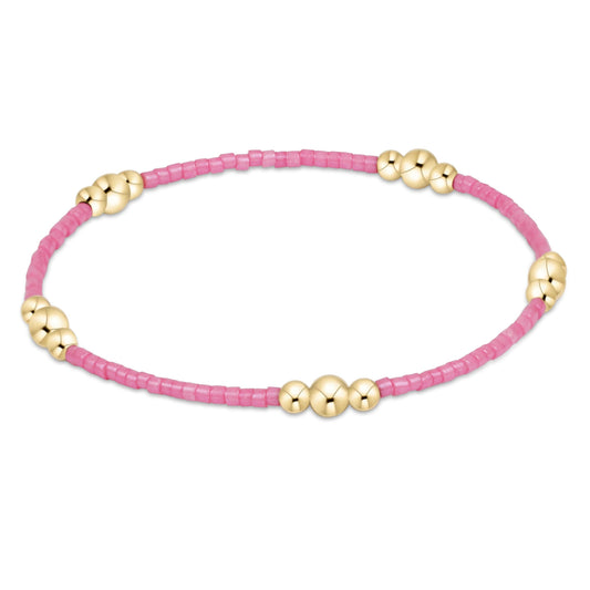 Hope Purpose Gold Bracelet | Bubblegum