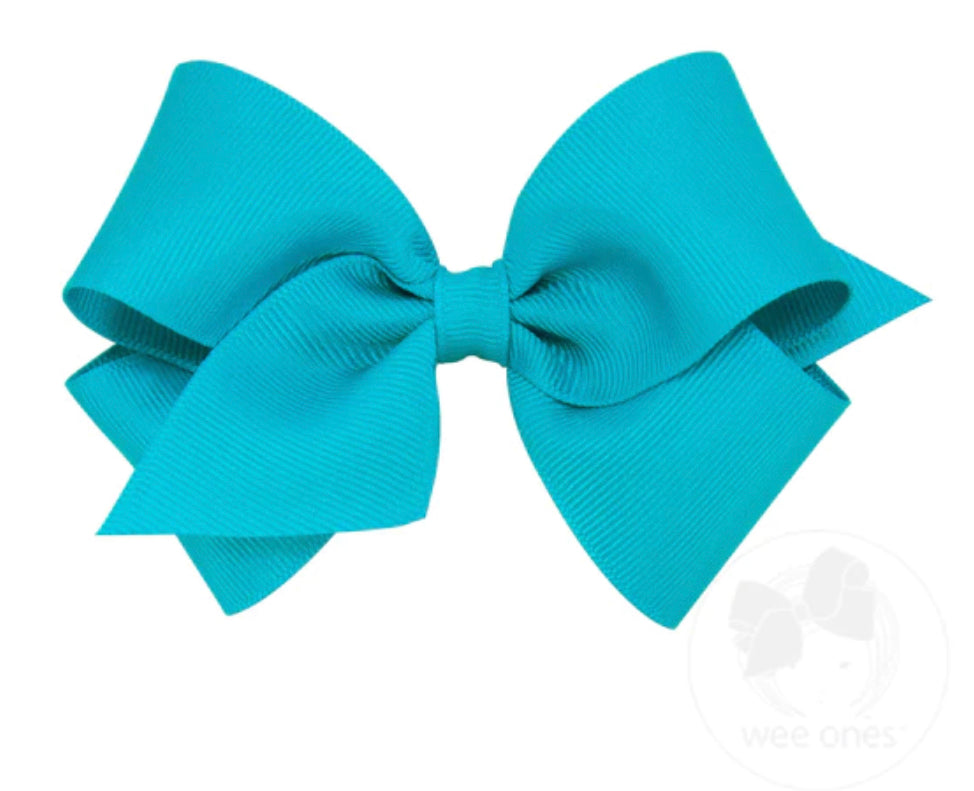 Classic (Retiring) | Turquoise Grosgrain Bow